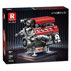Reobrix 33015 Engine Xếp hình lắp ráp ghép mô hình động cơ công thức