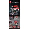 Reobrix 33015 Engine Xếp hình lắp ráp ghép mô hình động cơ công thức