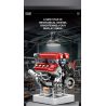 Reobrix 33015 Engine Xếp hình lắp ráp ghép mô hình động cơ công thức