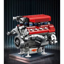 Reobrix 33015 Engine Xếp hình lắp ráp ghép mô hình động cơ công thức