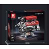 Reobrix 33015 Engine Xếp hình lắp ráp ghép mô hình động cơ công thức
