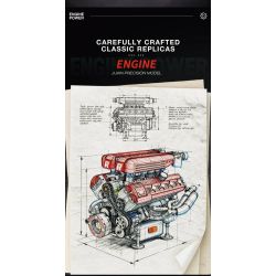 Reobrix 33015 Engine Xếp hình lắp ráp ghép mô hình động cơ công thức