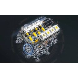 Reobrix 33015 Engine Xếp hình lắp ráp ghép mô hình động cơ công thức
