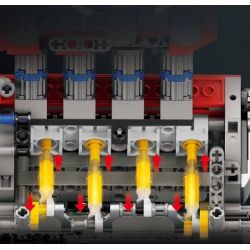 Reobrix 33015 Engine Xếp hình lắp ráp ghép mô hình động cơ công thức