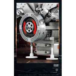 Reobrix 33015 Engine Xếp hình lắp ráp ghép mô hình động cơ công thức