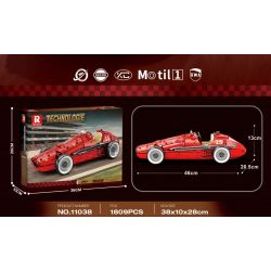 Reobrix 11038 Xếp hình lắp ráp ghép mô hình Công thức cổ điển 500