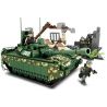 WOMA C0727 0727 Xếp hình kiểu  MILITARY ARMY Millitary Tank Xe Tăng Quân Sự 528 khối điều khiển từ xa