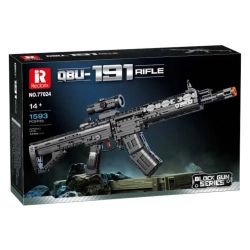 Reobrix 77024 QBU-191 Rifle Xếp hình lắp ráp ghép mô hình súng trường QBU 191