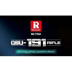Reobrix 77024 QBU-191 Rifle Xếp hình lắp ráp ghép mô hình súng trường QBU 191