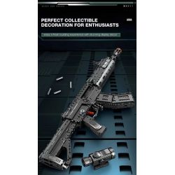 Reobrix 77024 QBU-191 Rifle Xếp hình lắp ráp ghép mô hình súng trường QBU 191