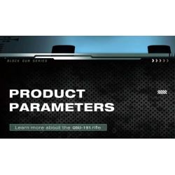 Reobrix 77024 QBU-191 Rifle Xếp hình lắp ráp ghép mô hình súng trường QBU 191