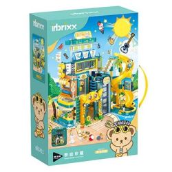 inbrixx 881411 Xếp hình lắp ráp ghép mô hình Gấu bông: Thiên đường ánh nắng