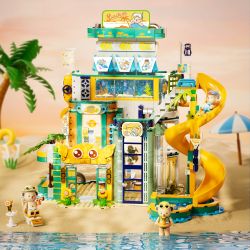 inbrixx 881411 Xếp hình lắp ráp ghép mô hình Gấu bông: Thiên đường ánh nắng