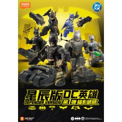 BLOKEES 75701 Xếp hình lắp ráp ghép mô hình DC Heroes: Star Edition Phần 1 - Bóng tối của bình minh