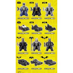 BLOKEES 75701 Xếp hình lắp ráp ghép mô hình DC Heroes: Star Edition Phần 1 - Bóng tối của bình minh
