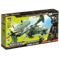 WOMA C0730 0730 Xếp hình kiểu  MILITARY ARMY Osprey Armed Helicopter Trực Thăng Quân Lực 554 khối