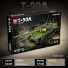 QUANGUAN 100313 Xếp hình lắp ráp ghép mô hình Xe tăng chiến đấu chủ lực T-90A