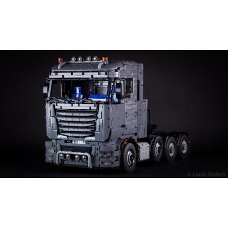 REBRICKABLE MOC-236938 236938 MOC236938 XE ĐẦU KÉO HẠNG NẶNG bộ đồ chơi xếp lắp ráp ghép mô hình Creator HEAVY DUTY TRACTOR TRUCK Sáng Tạo 6418 khối