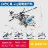 SEMBO 202219 SEMBO 202220 SEMBO 202221 SEMBO 202222 Xếp hình lắp ráp ghép mô hình Một cường quốc: Trực thăng hoạt động trên tàu sân bay Z-20J 4 tổ hợp: trực thăng vũ trang, trực thăng đa năng hạng nhẹ, máy bay ném bom chiến lược, máy bay chiến đấu siêu thanh