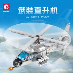 SEMBO 202219 SEMBO 202220 SEMBO 202221 SEMBO 202222 Xếp hình lắp ráp ghép mô hình Một cường quốc: Trực thăng hoạt động trên tàu sân bay Z-20J 4 tổ hợp: trực thăng vũ trang, trực thăng đa năng hạng nhẹ, máy bay ném bom chiến lược, máy bay chiến đấu siêu thanh