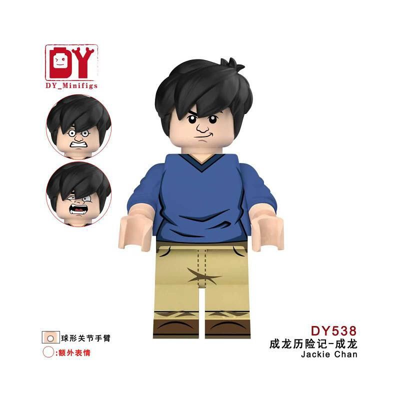 DY_Minifigs DY538 Xếp hình lắp ráp ghép mô hình Những cuộc phiêu lưu của Thành Long: Thành Long