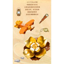 Pantasy 86336 Xếp hình lắp ráp ghép mô hình Hoàng tử bé: Khu vườn của các vì sao