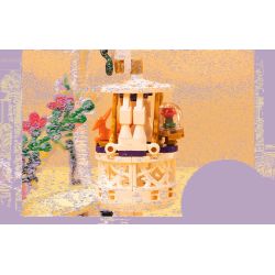 Pantasy 86336 Xếp hình lắp ráp ghép mô hình Hoàng tử bé: Khu vườn của các vì sao