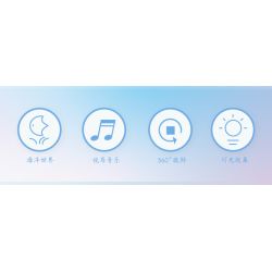 KAZI GBL BOZHI KY81140 Xếp hình lắp ráp ghép mô hình Âm thanh của hộp nhạc sâu lắng