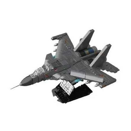 iBlock ib1209 Xếp hình lắp ráp ghép mô hình Máy bay chiến đấu J-15 1:64