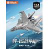iBlock ib1209 Xếp hình lắp ráp ghép mô hình Máy bay chiến đấu J-15 1:64