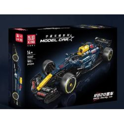 MouldKing 13207 RB20 Racing Car Xếp hình lắp ráp ghép mô hình Đua xe Red Bull Đua xe công thức RB20 Đua xe F1
