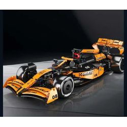 MouldKing 13208 MCL Racing Car Xếp hình lắp ráp ghép mô hình Đua xe McLaren Đua xe công thức MCL Đua xe F1