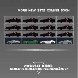 MouldKing 27113 Martin DBIZ Xếp hình lắp ráp ghép mô hình Xe thể thao Martin DBIZ