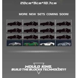 MouldKing 27114 Martin One77 Xếp hình lắp ráp ghép mô hình Xe thể thao Aston Martin One77