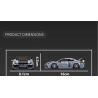 MouldKing 27115 Xếp hình lắp ráp ghép mô hình Xe thể thao Porsche 718 GT4 RS