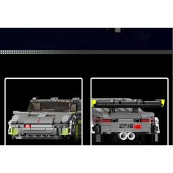 MouldKing 27116 Xếp hình lắp ráp ghép mô hình Xe thể thao Porsche 911 BTZ R5