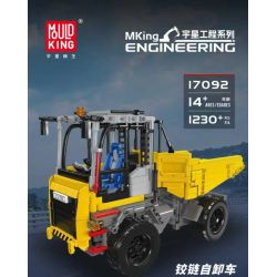MouldKing 17092 Xếp hình lắp ráp ghép mô hình xe tải có bản lề