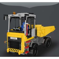 MouldKing 17092 Xếp hình lắp ráp ghép mô hình xe tải có bản lề