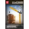 MouldKing 17096 Luffing Jib Tower Crane Xếp hình lắp ráp ghép mô hình cần cẩu tháp luffing cần cẩu tháp