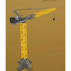 MouldKing 17096 Luffing Jib Tower Crane Xếp hình lắp ráp ghép mô hình cần cẩu tháp luffing cần cẩu tháp