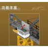 MouldKing 17096 Luffing Jib Tower Crane Xếp hình lắp ráp ghép mô hình cần cẩu tháp luffing cần cẩu tháp