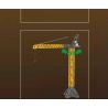 MouldKing 17096 Luffing Jib Tower Crane Xếp hình lắp ráp ghép mô hình cần cẩu tháp luffing cần cẩu tháp