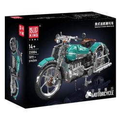 MouldKing 23004 American Cruiser Motorcycle Xếp hình lắp ráp ghép mô hình xe máy du lịch Mỹ