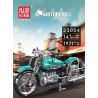 MouldKing 23004 American Cruiser Motorcycle Xếp hình lắp ráp ghép mô hình xe máy du lịch Mỹ
