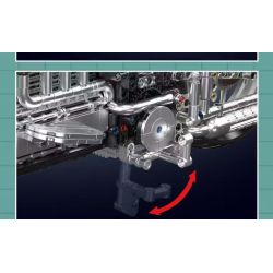 MouldKing 23004 American Cruiser Motorcycle Xếp hình lắp ráp ghép mô hình xe máy du lịch Mỹ