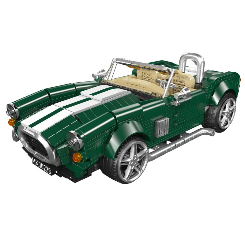 MouldKing 10228 AC Cobra Xếp hình lắp ráp ghép mô hình rắn hổ mang