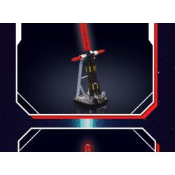 MouldKing 10239 Crossguard Lightsaber Xếp hình lắp ráp ghép mô hình thanh kiếm bảo vệ chéo