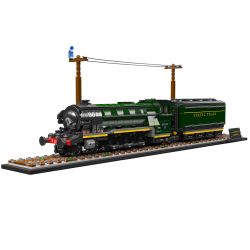 MouldKing 12044 Flying Scotsman Xếp hình lắp ráp ghép mô hình Tàu hơi nước cổ Flying Scots