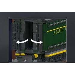 MouldKing 12044 Flying Scotsman Xếp hình lắp ráp ghép mô hình Tàu hơi nước cổ Flying Scots