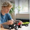 MouldKing 24093 Wheel Loader & Agriculturnl Trailer Xếp hình lắp ráp ghép mô hình Xe nâng & Xe moóc trang trại